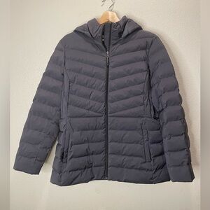 Women's 32 Degrees Grey Charcoal Puffer Jacket Size XL NWOT